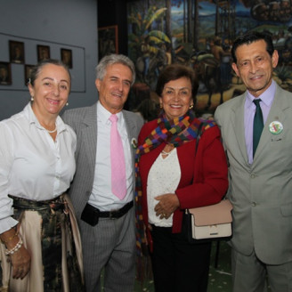 María Fermina Gómez, Luis Alfonso Giraldo, Celmira González y José Fernando Chavarriaga.