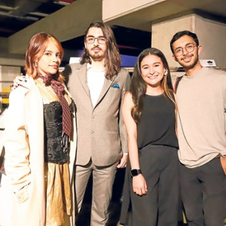 Fotos | Darío A. Cardona | LA PATRIA Sofía Cuenca, Pedro Gómez, Juanita Quintero y Víctor Ángel.