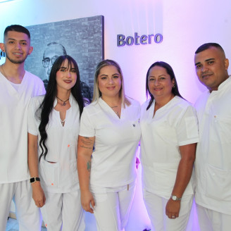 Juan Pablo González, Daniela Castillo, Viviana González, Sandra Giraldo y Wílmar Bravo.