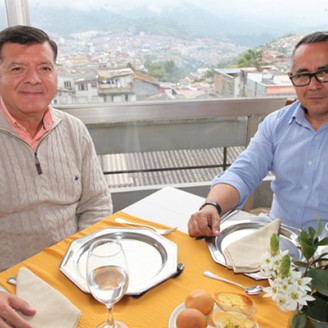 Fotos | Argemiro Idárraga | LA PATRIA Jhon Jairo  Gómez Valencia y Francisco Arias Valencia.