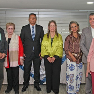 Fotos | Argemiro Idárraga | LA PATRIA  Juan Carlos Zuluaga Cardona, Offir López Ospina, Gentil Gómez Mejía, Fanny Correa Mesa, Luis Hernando Amador Pineda, Anna Esperanza Valencia Rendón, María Neila Sánchez Cedeño, Juan Carlos Pineda Uribe, Carmen Teresa Salazar Soto y Javier Valencia Marulanda.