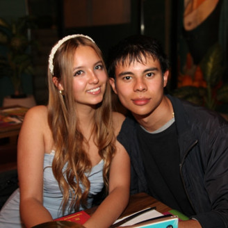 Valentina García y Diego Ramírez.