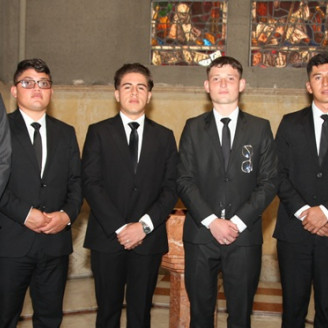 Fotos | Argemiro Idárraga | LA PATRIA José Manuel Villada Ángel, Jerónimo Ceballos, Víctor Arias, Jesús Guillermo, Juan José Arango, Alejandro Rivera, Carlos López y Alejandro Sopó.