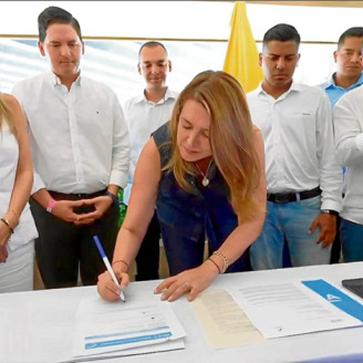Foto | Cortesía | LA PATRIA La representante a la Cámara por Caldas del Partido Conservador, Juana Carolina Londoño Jaramillo, sigue en su intención de iniciar campaña a la Presidencia de la República