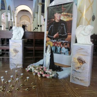 En memoria de Yeison Jiménez Foto | LA PATRIA