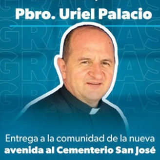 Despidieron al padre Uriel Palacio Foto | LA PATRIA