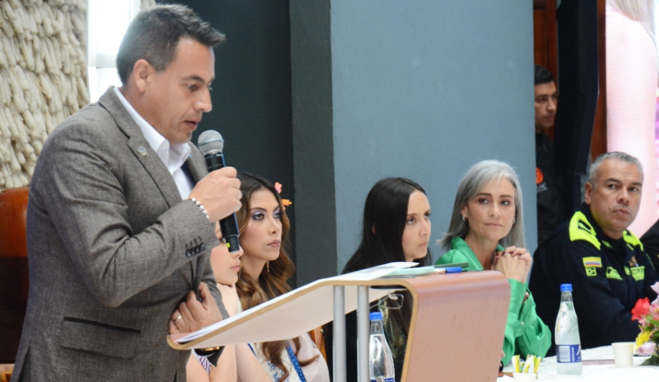 El alcalde de Manizales, Jorge Eduardo Rojas.