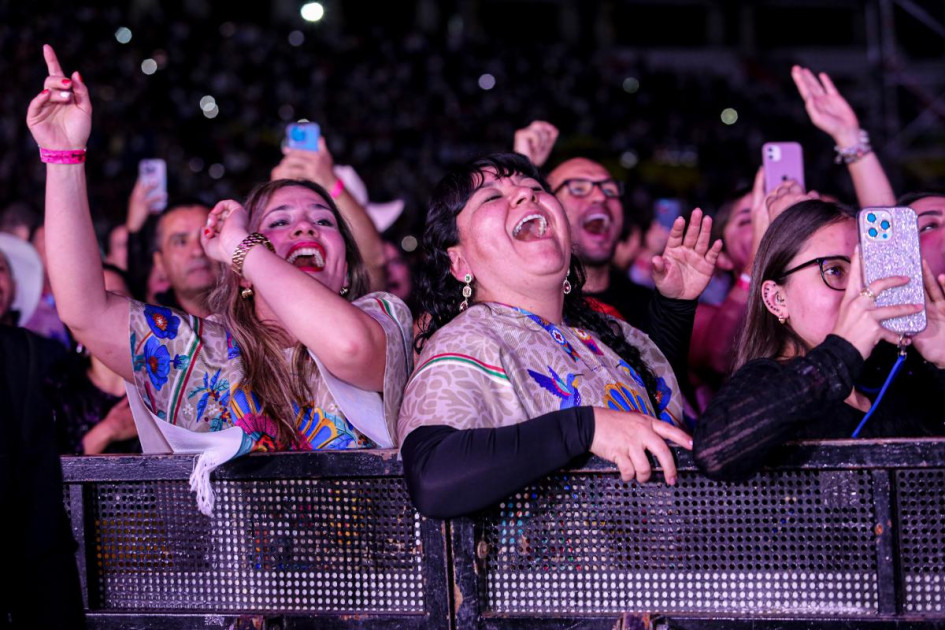 Cientos de personas disfrutaron del Superconcierto de la Feria de Manizales. Cientos de personas disfrutaron del Superconcierto de la Feria de Manizales.