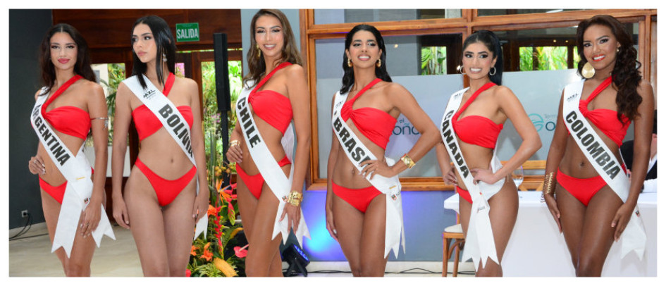 Las aspirantes al Reinado Internacional del Café pasaron la prueba de fuego y ahora se alistan para el Desfile de las Naciones.  