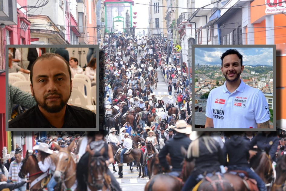 Rubén Darío Cuervo y John Hemayr Yepez no harán veeduría a la Cabalgata de la Feria, denuncian irregularidades y amenazas. 