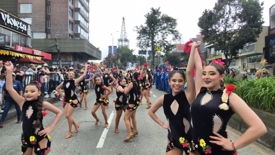 Desfile de bienvenida de la edición 69 de la Feria de Manizales. 