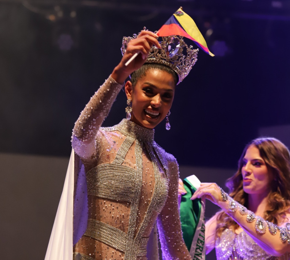 Ladydi Mosquera, de Venezuela, es la nueva reina Internacional del Café.