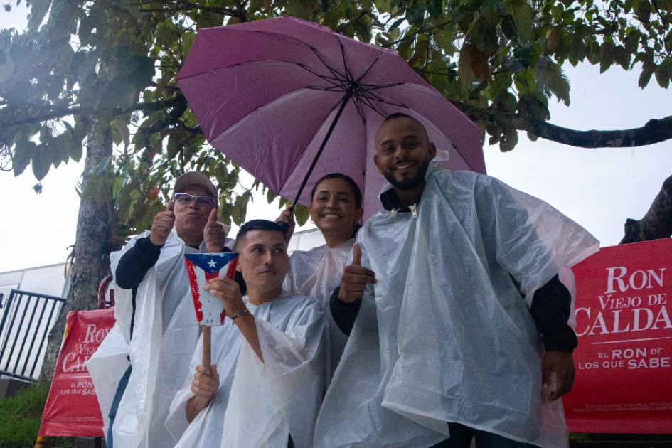 El octavo encuentro nacional de Djs de la Feria de Manizales no se apagó con el aguacero del domingo 11 de enero 