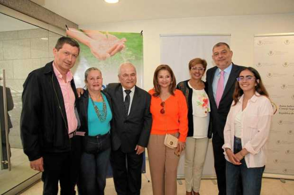 Fotos/Argemiro Idárraga/LA PATRIA Carlos Alberto Serna, María del Rosario, Carlos Alberto Arango, María Elena Quintero, Berdoth García Quintero, Jairo Alejandro G