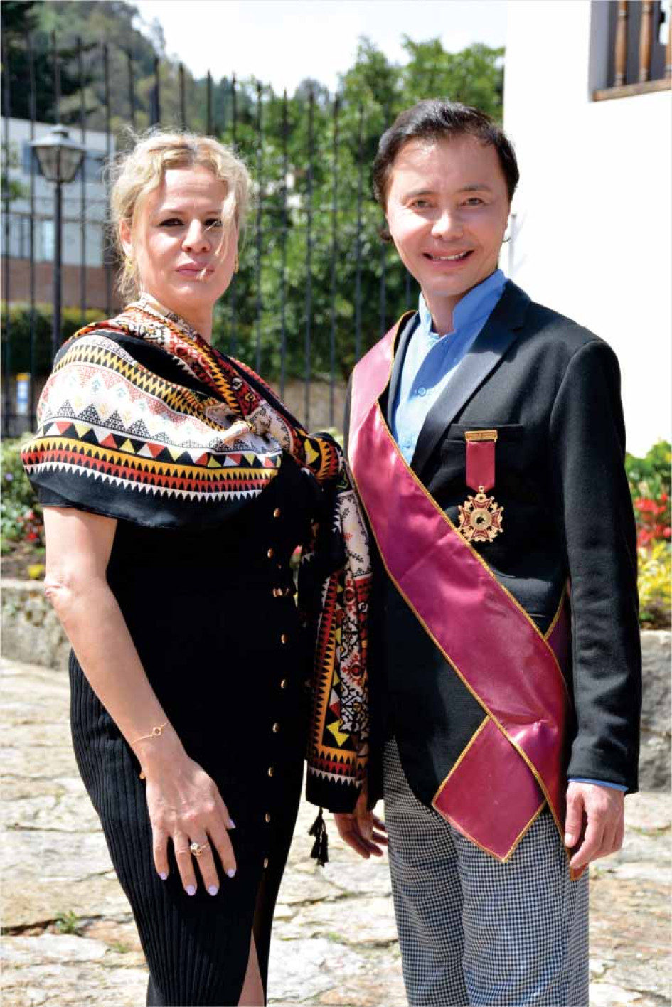 GRADO DE CABALLERO - Grado de Caballero Francisco De Paula Santander para Juan Manuel Albornoz González