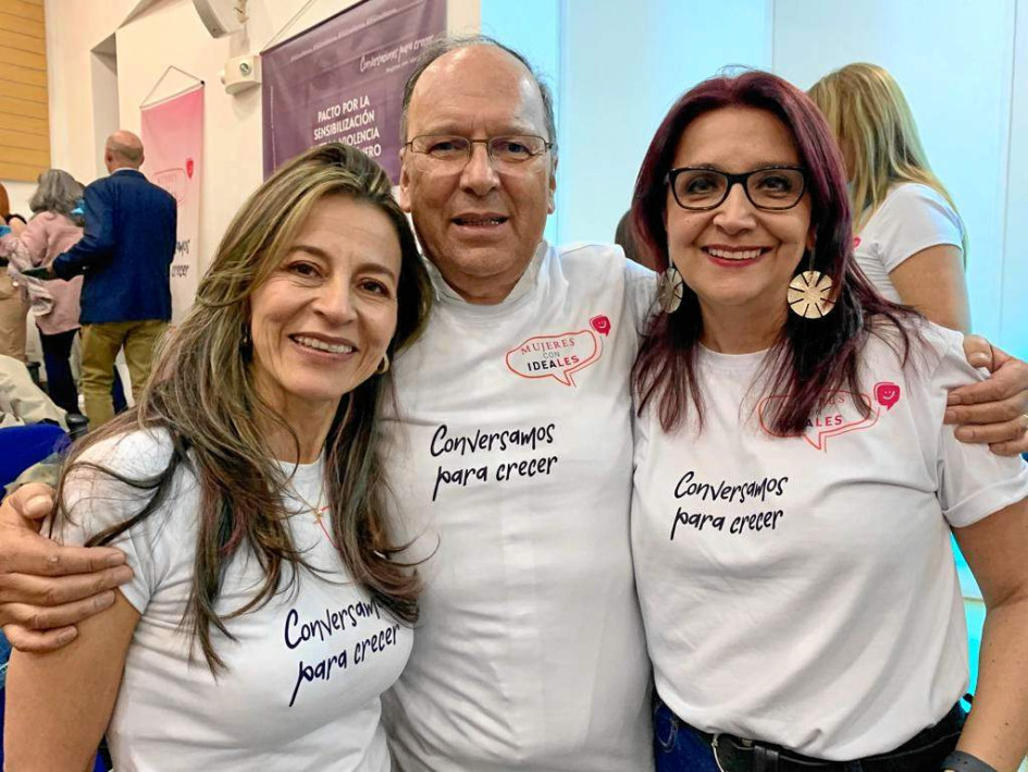 Fotos | Lector | LA PATRIA Liliana Alarcón, Augusto Londoño y Elizabeth Ramírez.