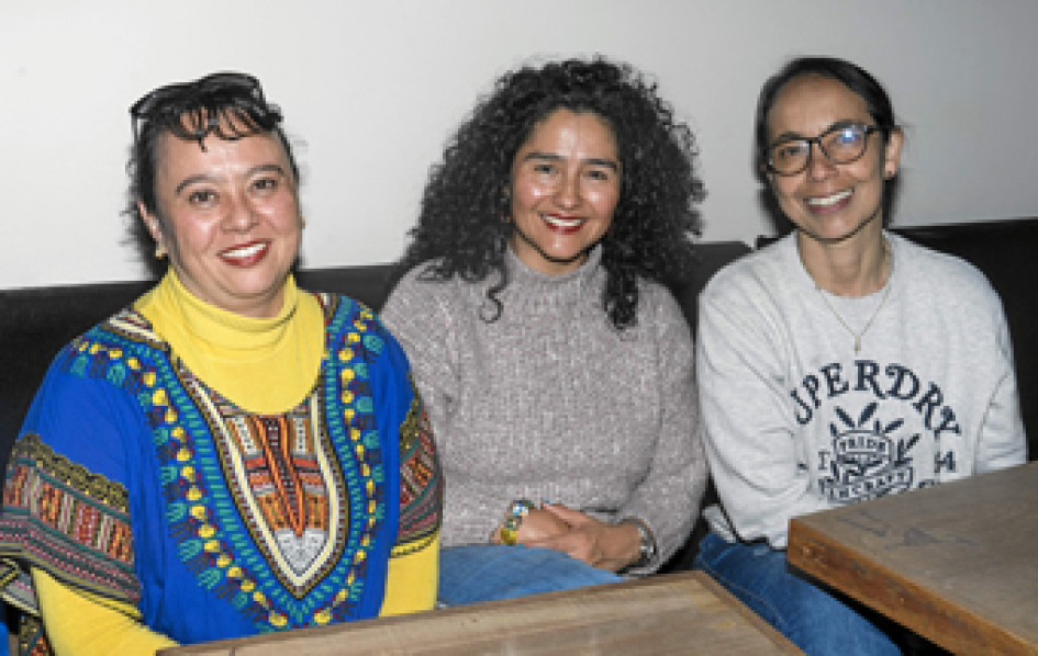 Fotos | Santiago Mejía Ocampo | LA PATRIA Lina Marcela Gómez, Ángela Adriana Tabares y Andrea del Pilar Villa.