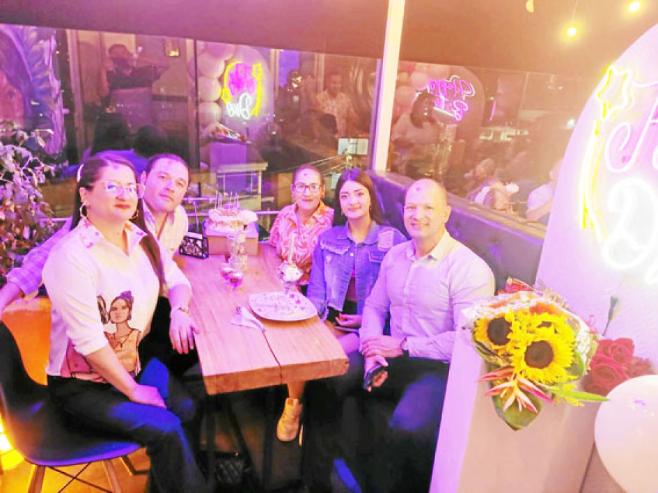 Ángela Lucía Rojas, Jorge Ariel Marín Tabares, Luz Yamile Castro, Laura Sofía Rojas y Jovany Castillo Rojas.