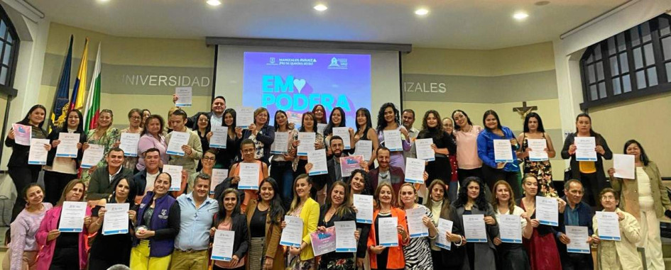 Foto | Cortesía UAM | LA PATRIA Grupo de graduados de la primera cohorte.