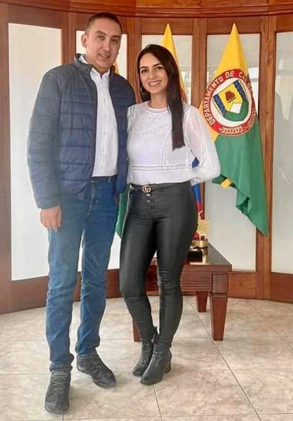 Foto | Lector | LA PATRIA Diana Carolina Arcila Alzate, administradora de empresas y especialista en Alta Gerencia, tomó posesión como nueva secretaria General y de Gobierno de Palestina (Caldas). El alcalde, Mauricio Jaramillo Martínez, y su equipo de trabajo le desean éxitos en este nuevo reto laboral.