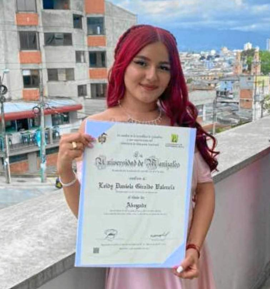 Foto | Cortesía | LA PATRIA Leidy Daniela Giraldo Valencia