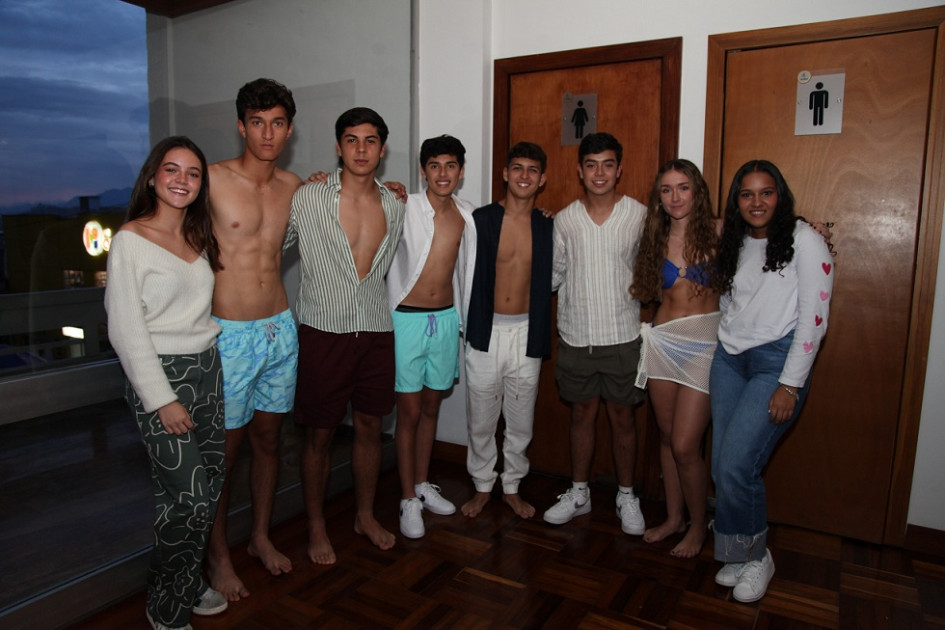 Susana Gómez, Martín Escobar, Jacobo Contreras, Stefano Gaveglio, Felipe Loaiza, Rafael Patiño, Antonia Gutiérrez y Beatriz Mazeneth.