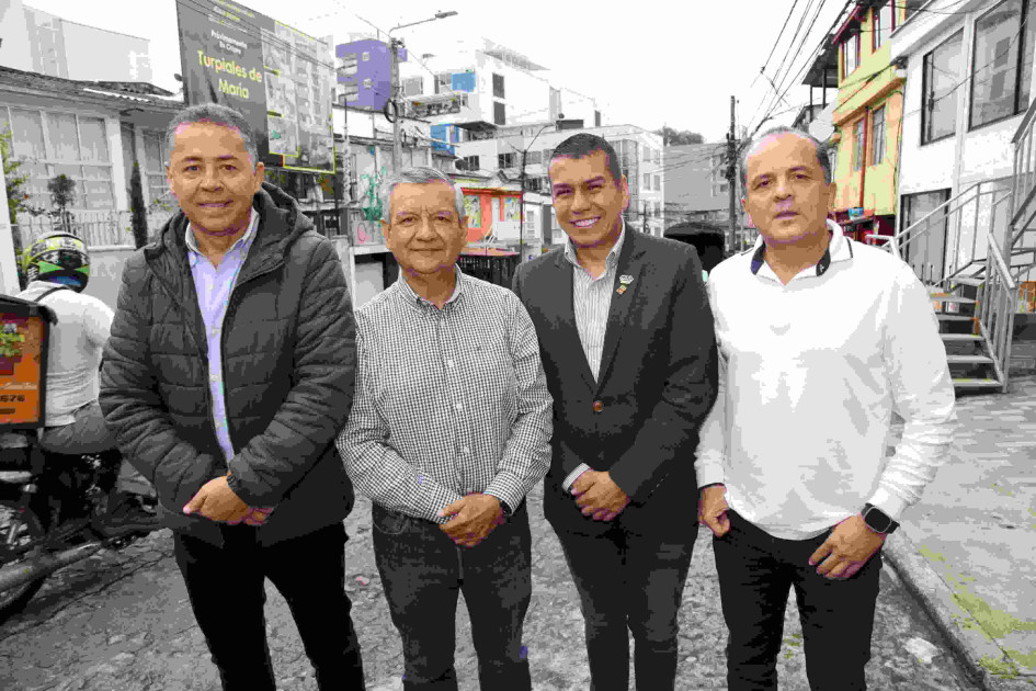 Fotos | Argemiro Idárraga | LA PATRIA  Santiago Giraldo, Carlos Humberto Orozco, Juan José Silva y Hernán González..