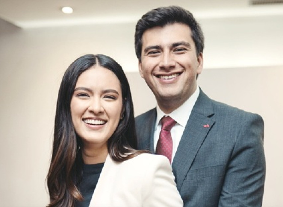 Alejandra Garzón Soto y Mateo Hidalgo Montoya