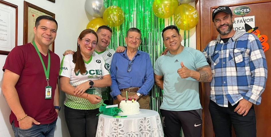 Julián Ramirez, Sandra Ramírez, Andrés Herrera, Jorge Herrera, Misael Torres y Juan Esteban Molina.