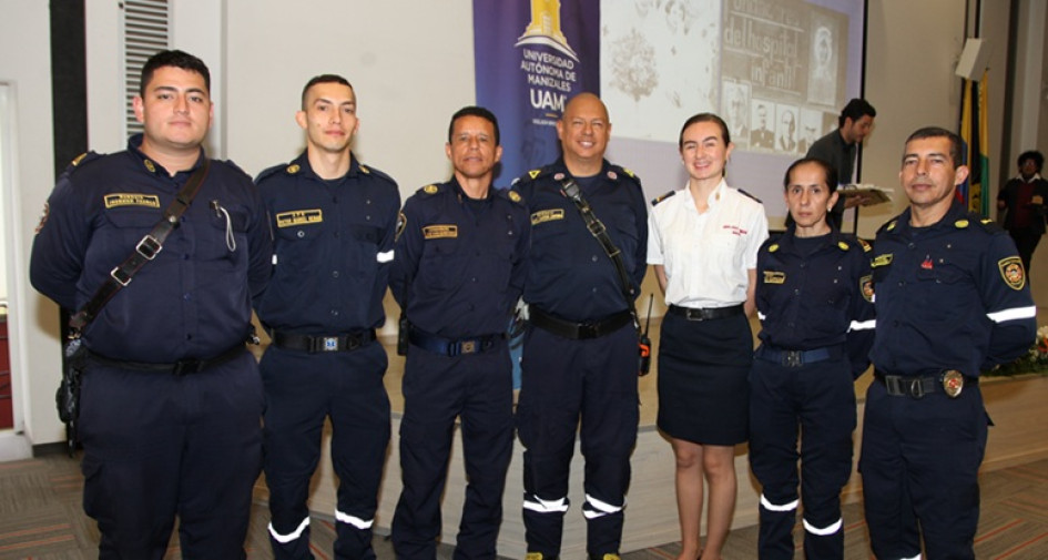 Fotos | Argemiro Idárraga | LA PATRIA Jonathan Franco, Víctor Manuel Henao, Jorge Iván Quintero, Martín Zapata, Valentina Marín, Angélica Hurtado y Carlos Quintero.