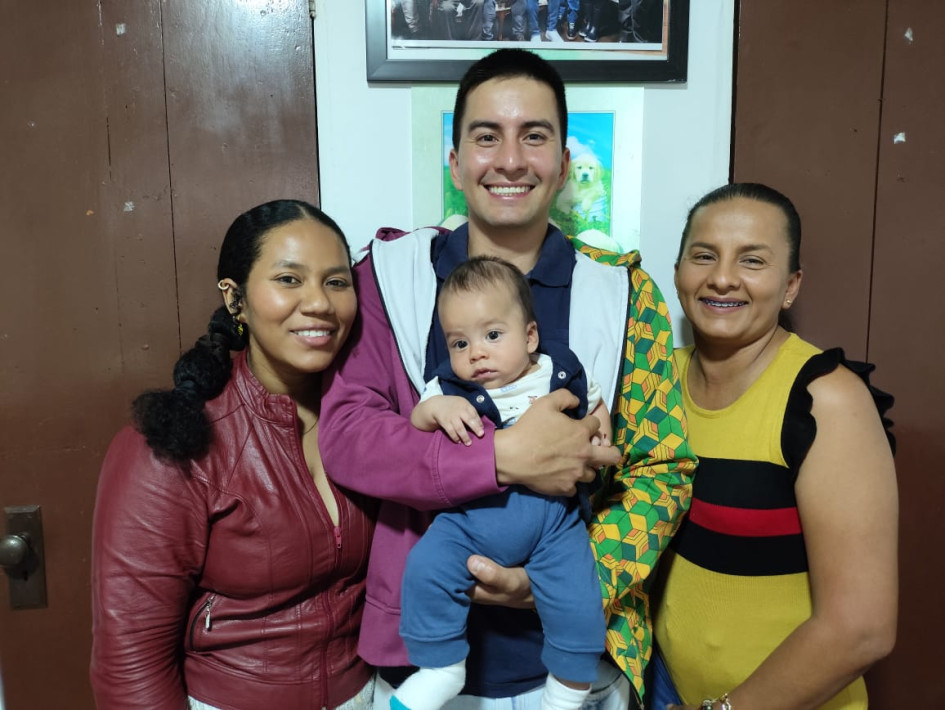 Matthew Espitia Sucre, Jenny Lizeth Sucre Angulo, Óscar Yousseff Espitia Góez y María Rosario Góez Muñoz.