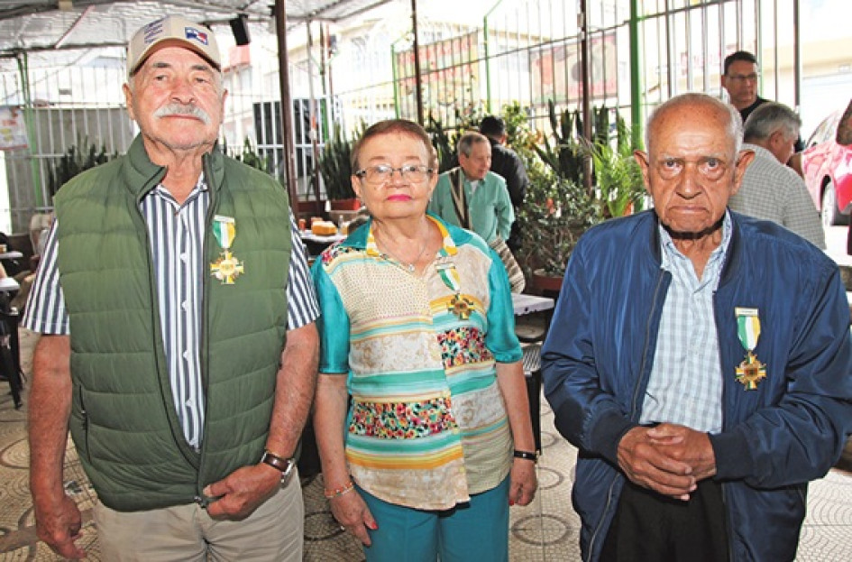 Fotos | Argemiro Idárraga | LA PATRIA Gustavo de Jesús Botero Orozco, Luz Dary Vargas viuda de Ospina y Jorge Enrique Agudelo Parra.