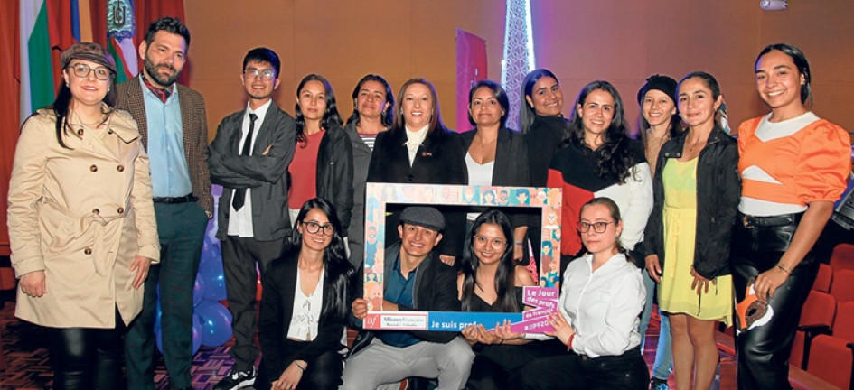 Grupo de profesores Alianza Francesa.