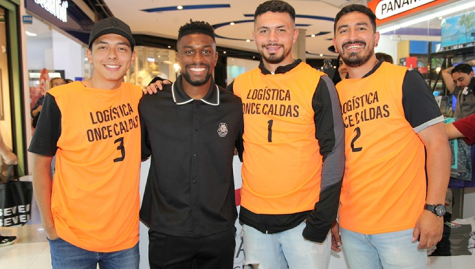 Diego Flórez, Juan David Cuesta, Giancarlo Parra y Sergio Tangarife.