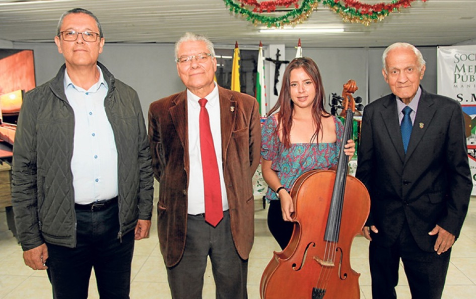 Luis Fernando Sánchez Jaramillo, Antonio Franklin Muñoz, Rosa Romagosa y Óscar Gaviria Valencia.