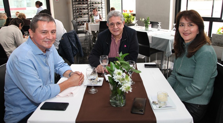 Fotos | Argemiro Idárraga | LA PATRIA Marco Aurelio Piedrahíta, José Antonio Mejía y Claudia Patricia Cifuentes.