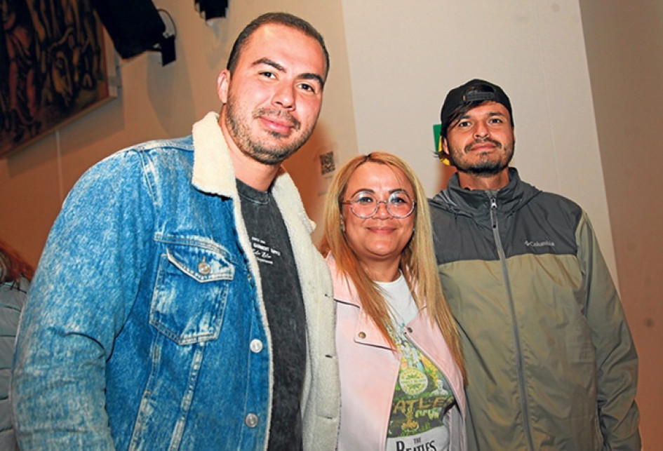 Ricardo Andrés Henao, Luisa María Arango y Alejandra Acevedo.