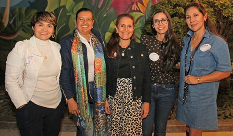 Fotos | Argemiro Idárraga | LA PATRIA Luisa Rincón, Ángela María Orozco, Isabel Cristina Baeza, Sania Salazar y Adriana García.