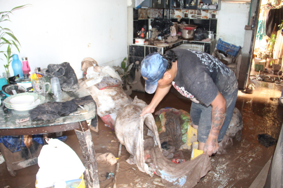 Inundación en Supía