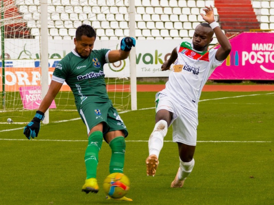 Acciones del juego que Manizales FC le ganó 2-0 a La Provincia.