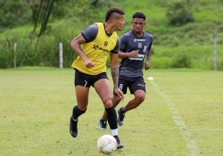 Ayron del Valle, el goleador del Once Caldas en la Liga.