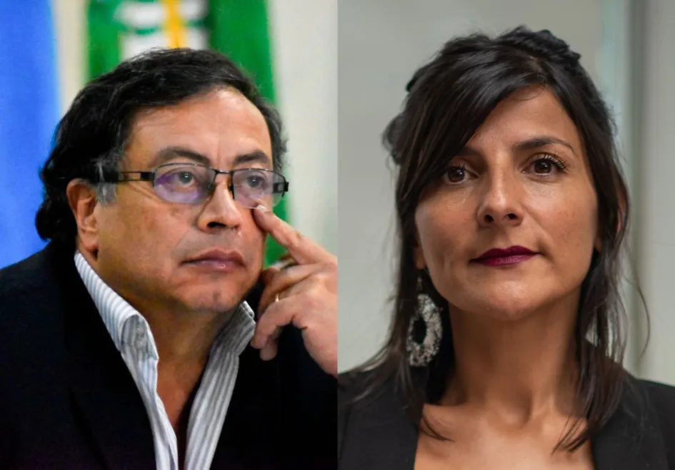 Fotos | Gobierno nacional | LA PATRIA  Gustavo Petro, Iréne Vélez, ministra de Minas y Energía, y José Antonio Ocampo, ministro de Hacienda.