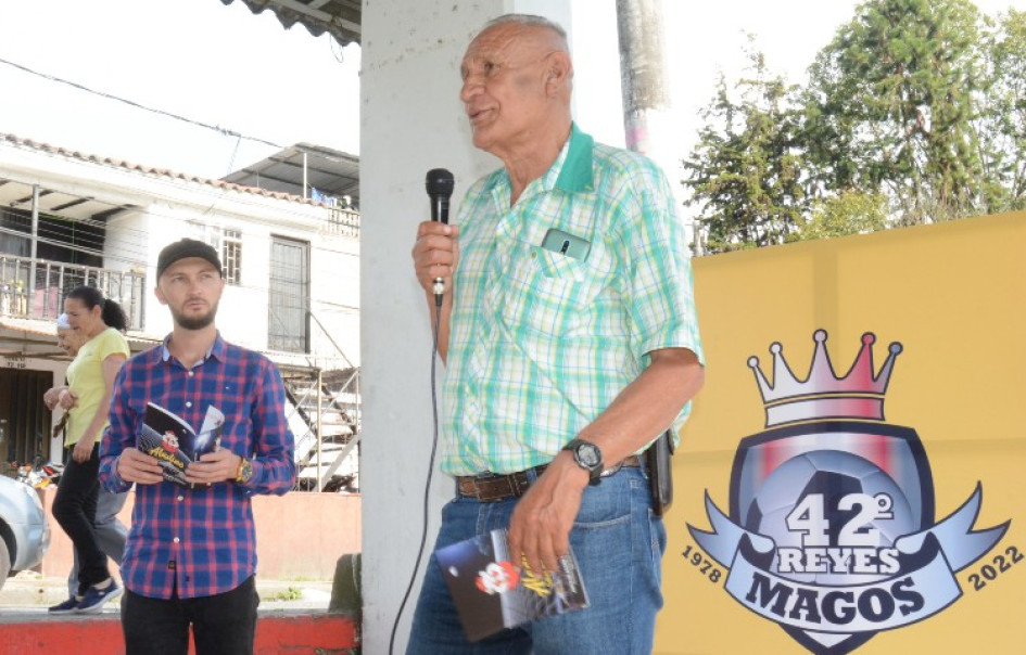 Carlos Mario Aguirre y Julián Correa, organizadores del torneo Reyes Magos de Aranjuez.