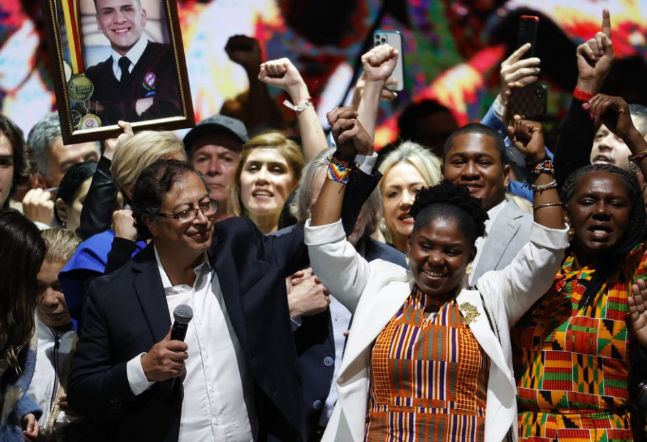 Gustavo Petro y Francia Márquez.