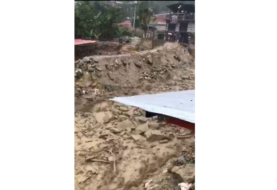 Reportan creciente de la quebrada Pantano en Marmato