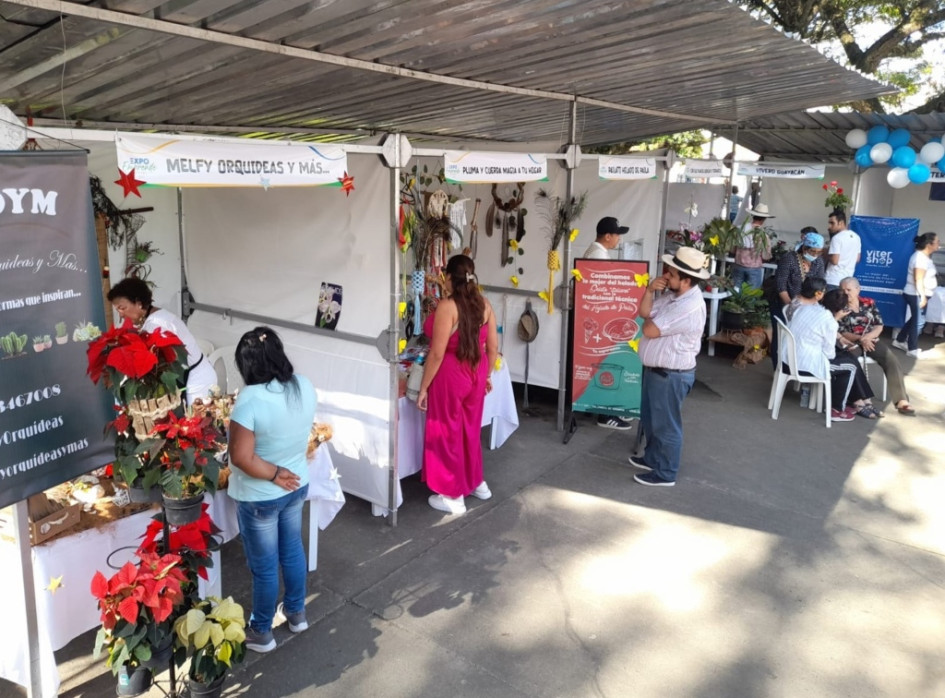 Consuelo Restrepo se dedica a cuidar sus matar con esmero, en su vivero situado en la finca Canaima. Su fuerte son los terrarios, las orquídeas y los cactus.