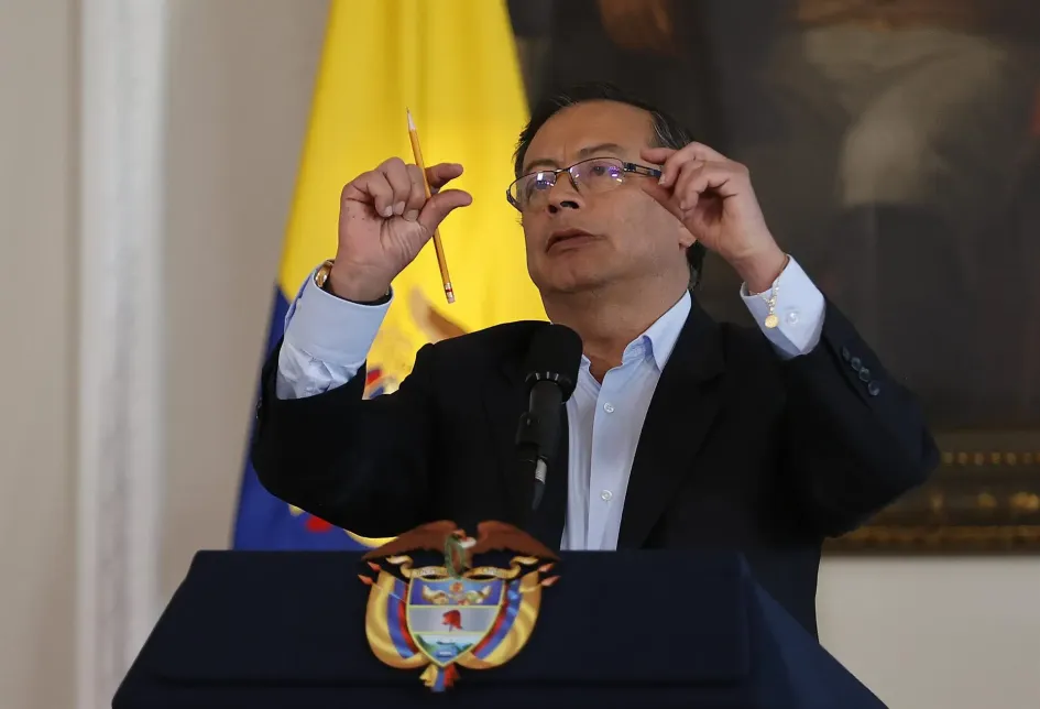 Presidente de Colombia, Gustavo Petro.