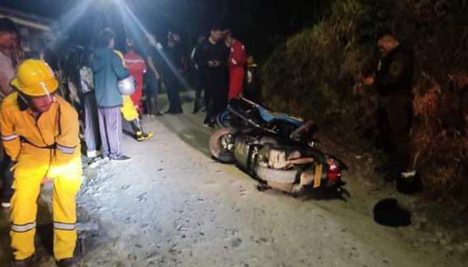 El accidente ocurrió antes de la medianoche del viernes.