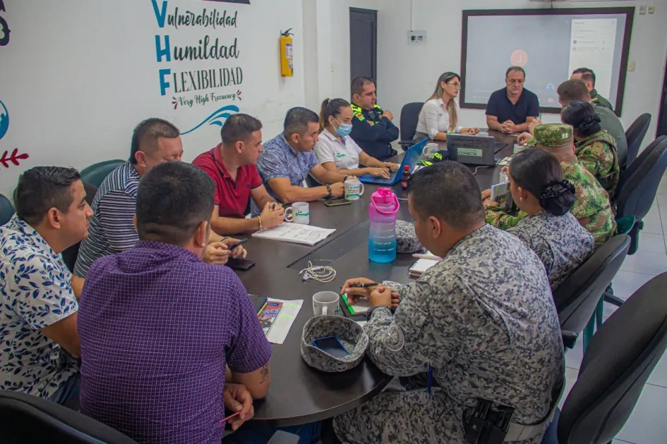 Consejo de Seguridad en La Dorada tras el homicidio de dos primos. 