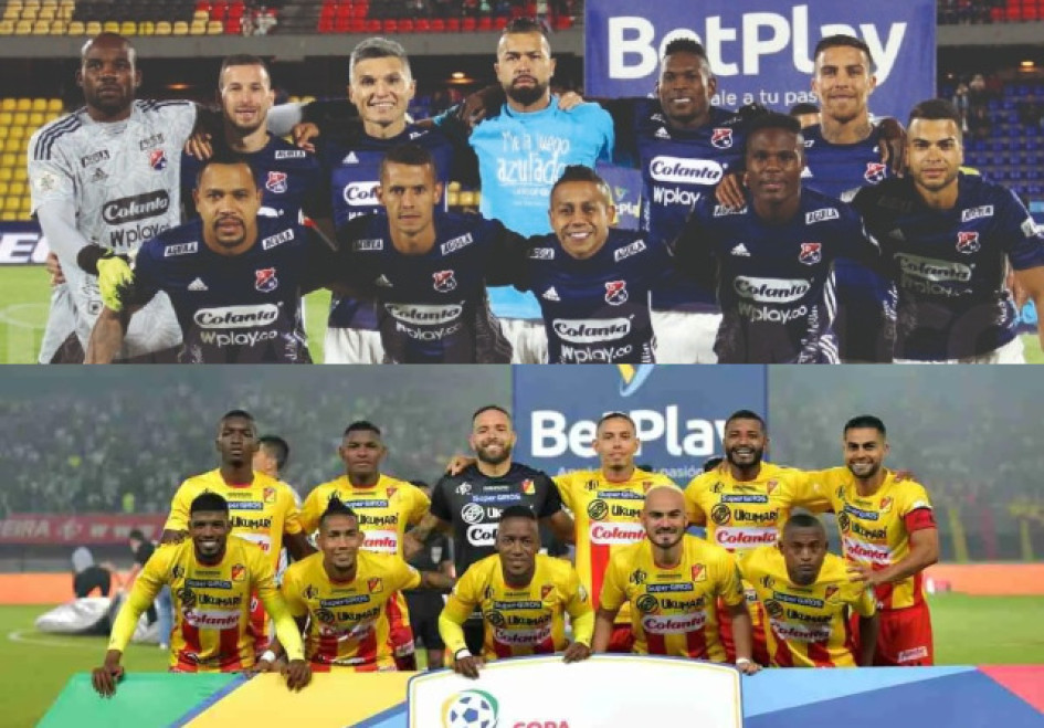 Los finalistas del fútbol colombiano.